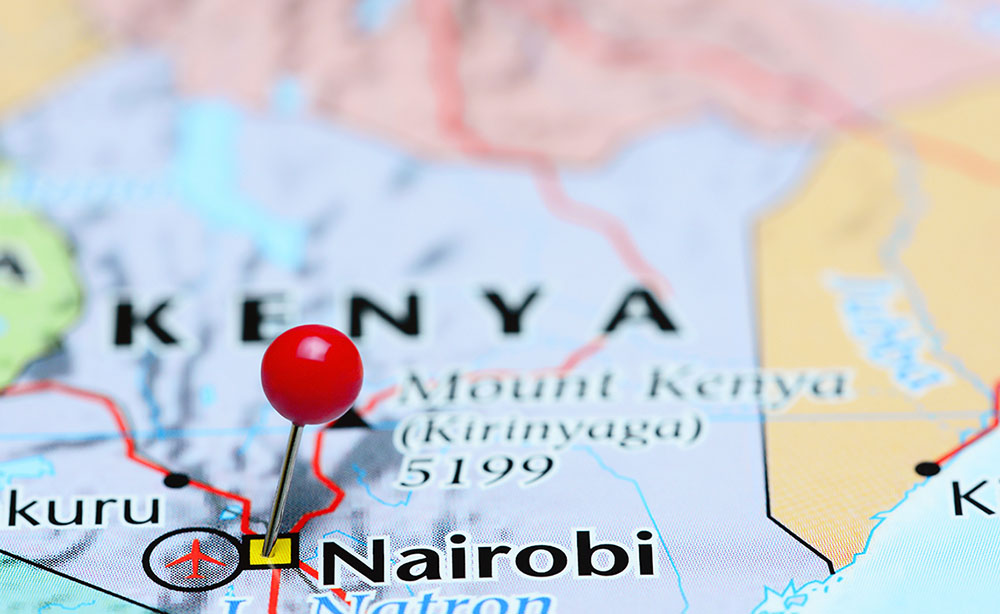 Map of Kenya